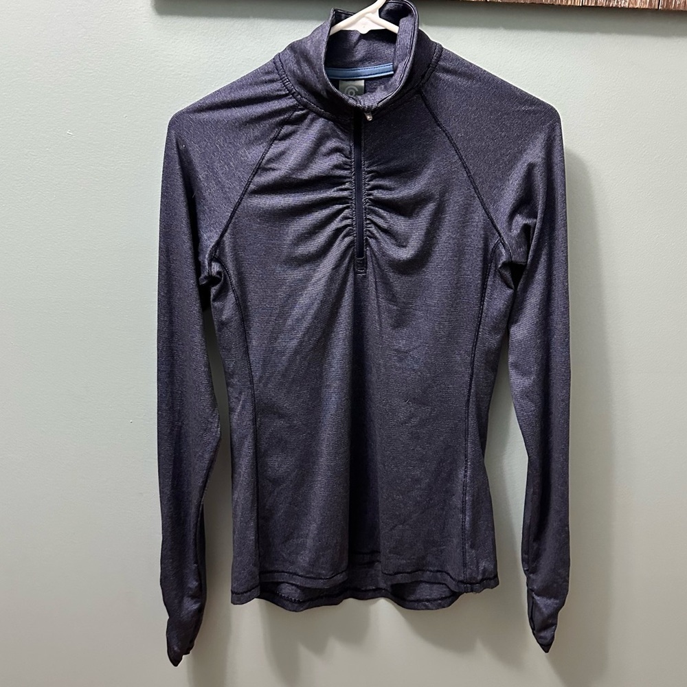 C9 Champion Women’s Running Gym 1/4 Zip Athletic Sweatshirt xSmall Blue Jacket